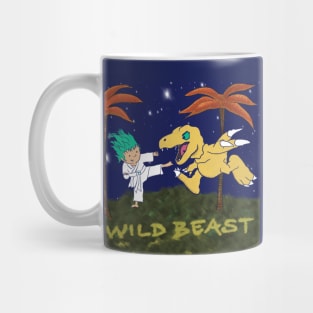 Karate vs. Wild Beast Mug